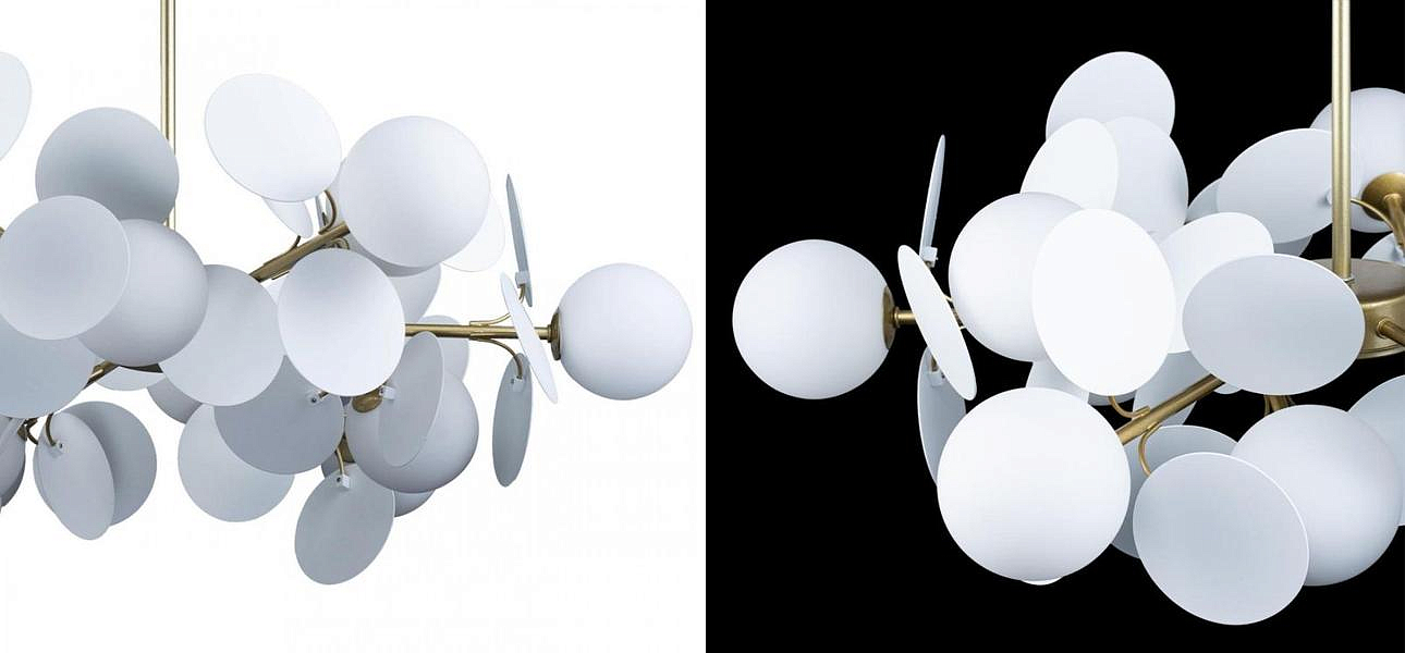 Люстра MATISSE Chandelier White 12 ламп Люстра MATISSE Chandelier White 12 ламп - Loft-Concept в Барнауле