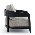 Кресло с каркасом из массива ясеня Deniaud Ash Grey Armchair варинант исполнения - 9 | Loft Concept в Барнауле