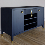 Комод-буфет Elsa Dreams Blue с открытыми полками   варинант исполнения - 2 | Loft Concept в Барнауле