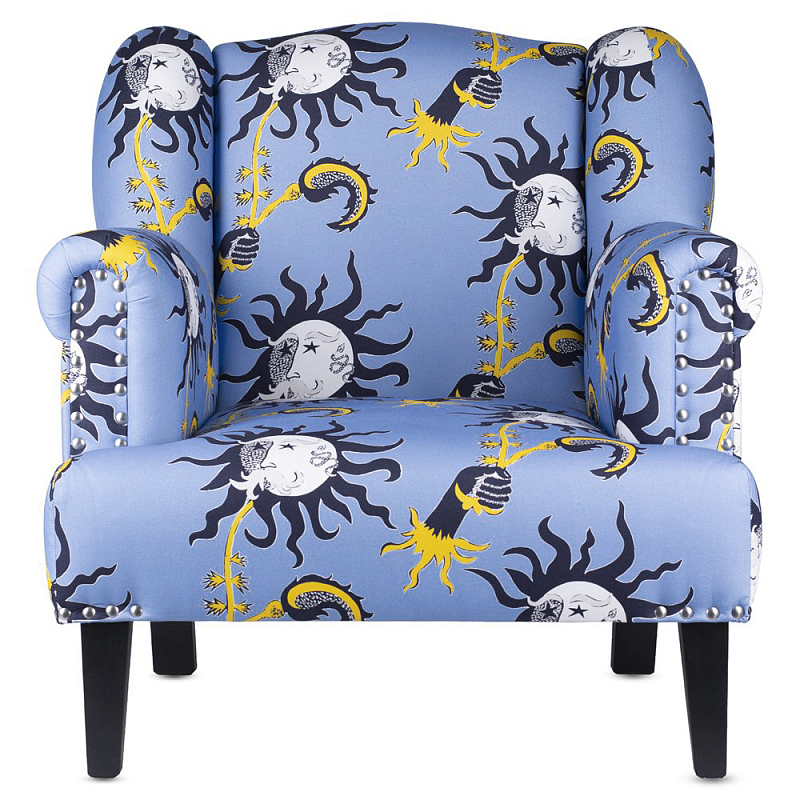 Pierre Frey Soleil A Moustache Кресло Голубой пастельный в Барнауле | Loft Concept 