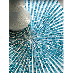 Приставной столик с инкрустацией раковинами устриц Bone Inlay варинант исполнения - 3 | Loft Concept в Барнауле