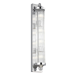  Бра для ванных комнат вертикальное с длинным прозрачным рифленым плафоном Feiss варинант исполнения - 1 | Loft Concept в Барнауле