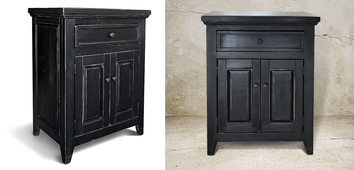 Комод в стиле прованс Geronimo Provence HARMONIE Weathered Charcoal Черный Комод в стиле прованс Geronimo Provence HARMONIE Weathered Charcoal Черный - Loft-Concept в Барнауле