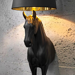 Horse Statue Floor Lamp Большой светильник Черная Лошадь варинант исполнения - 2 | Loft Concept в Барнауле