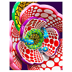 Книга по искусству Yayoi Kusama: I Spend Each Day Embracing Flowers варинант исполнения - 1 | Loft Concept в Барнауле