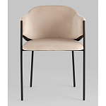 Стул Brace велюр молочный варинант исполнения - 4 | Loft Concept в Барнауле