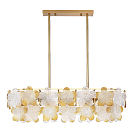 Люстра овальная с цветочными мотивами Light Floral Glow варинант исполнения - 3 | Loft Concept в Барнауле