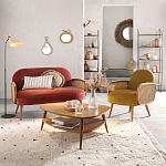 Зеркало из ротанга и сизаля WICKER MIRROR 100 варинант исполнения - 4 | Loft Concept в Барнауле