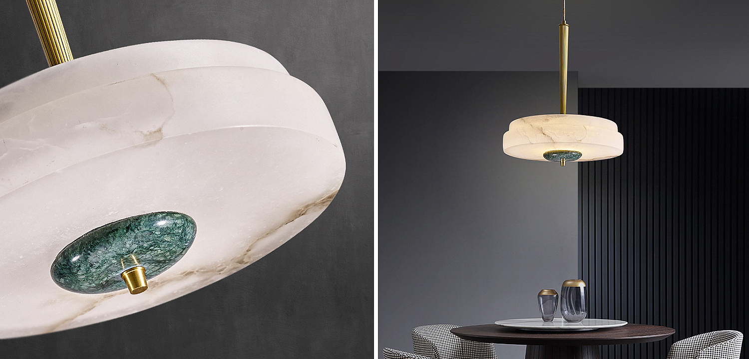 Подвесной светильник Martin Marble Hanging Light Подвесной светильник Martin Marble Hanging Light - Loft-Concept в Барнауле