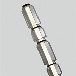 Торшер с дымчатым плафоном Jarrty варинант исполнения - 2 | Loft Concept в Барнауле