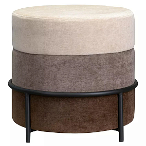 Круглый мягкий пуф French Dessert