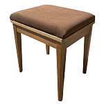 Пуф из массива бука обивка велюр Tasteful Furniture варинант исполнения - 1 | Loft Concept в Барнауле