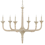 Люстра из дерева в форме подсвечника Coastal Aesthetics варинант исполнения - 1 | Loft Concept в Барнауле