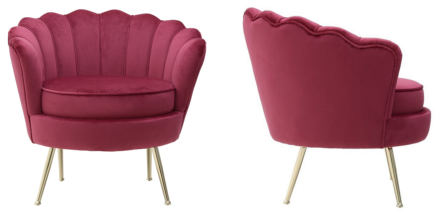 Кресло Gracia Fan Crimson Кресло Gracia Fan Crimson - Loft-Concept в Барнауле