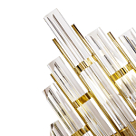 Бра стеклянное с золотым каркасом Luxxu Modern варинант исполнения - 1 | Loft Concept в Барнауле