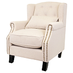 Кресло Henry Armchair beige flax варинант исполнения - 3 | Loft Concept в Барнауле