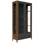 Витрина стеклянная из массива бука Tasteful Furniture варинант исполнения - 1 | Loft Concept в Барнауле