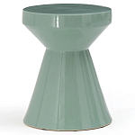 Приставной стол из керамики Manufacto Gray-green варинант исполнения - 1 | Loft Concept в Барнауле