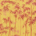 Обои ручная роспись Distant Bamboo Firefly on dyed paper варинант исполнения - 2 | Loft Concept в Барнауле