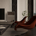 Гипсовая 3D Панель E-05 варинант исполнения - 2 | Loft Concept в Барнауле