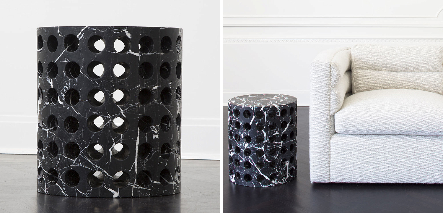 Приставной стол Perforated Side Table дизайн Kelly Wearstler Приставной стол Perforated Side Table дизайн Kelly Wearstler - Loft-Concept в Барнауле