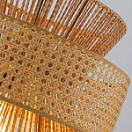 Подвесной светильник с абажуром из натуральных материалов Light Inside the Cell варинант исполнения - 5 | Loft Concept в Барнауле