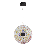 Подвесной светильник из фактурного двойного стекла Heterochromia варинант исполнения - 1 | Loft Concept в Барнауле