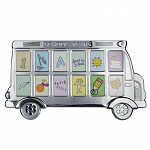 Фоторамка детская Childhood Corner Bus 12 фото варинант исполнения - 1 | Loft Concept в Барнауле