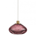 Подвесной светильник с прозрачным стеклянным плафоном округлой формы Effervia  варинант исполнения - 1 | Loft Concept в Барнауле