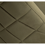 Стул велюровый хаки на золотистых металлических ножках Vendramin Chair варинант исполнения - 4 | Loft Concept в Барнауле