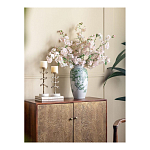 Ваза высокая с зелеными цветочными и птичьими мотивами Vase Inspired by Nature варинант исполнения - 5 | Loft Concept в Барнауле