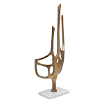 Аксессуар современный Абстракция Abstract Sculpture Brass варинант исполнения - 2 | Loft Concept в Барнауле