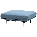Оттоманка голубая Vergil Blue Ottoman варинант исполнения - 1 | Loft Concept в Барнауле