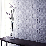 Гипсовая 3D Панель M-28 варинант исполнения - 1 | Loft Concept в Барнауле