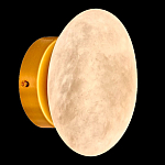 Бра в форме диска из натурального камня Cryptocrystalline Stone варинант исполнения - 5 | Loft Concept в Барнауле