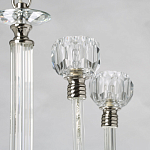 Люстра с 8-ю лампами и гранеными стеклянными плафонами Prism Gala варинант исполнения - 5 | Loft Concept в Барнауле