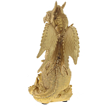 Часы в виде дракона Golden Dragon Clock варинант исполнения - 2 | Loft Concept в Барнауле