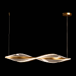 Люстра линейная с изогнутым плафоном Wave Line варинант исполнения - 3 | Loft Concept в Барнауле