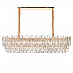 Люстра овальная с хрустальными подвесками Gorgeous Crystal Light варинант исполнения - 3 | Loft Concept в Барнауле