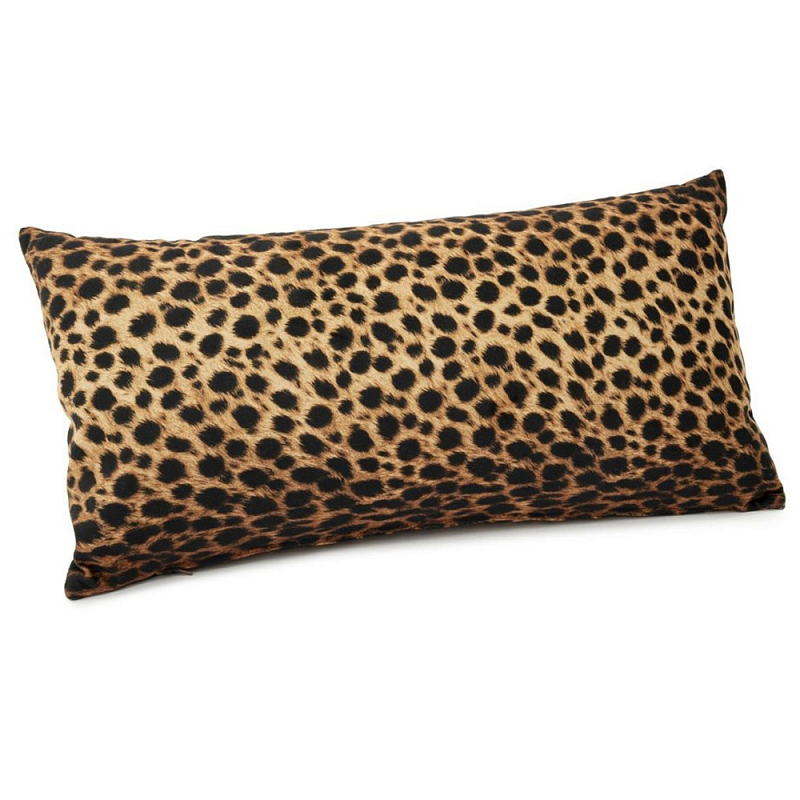 Подушка Pillow Gillit Velvet 60x30 Черный Коричневый Подушка Pillow Gillit Velvet 60x30 Черный Коричневый в Барнауле | Loft Concept