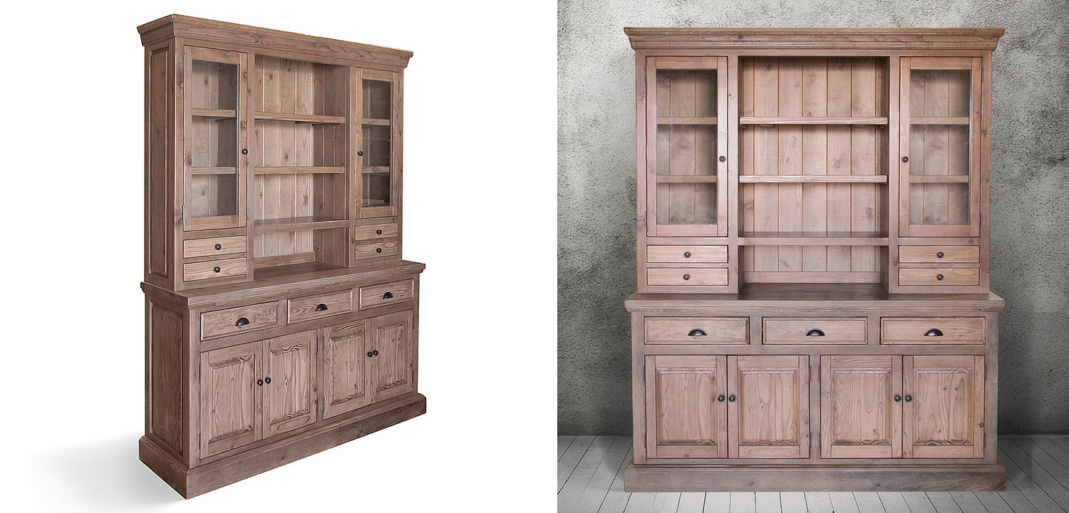 Шкаф Lazzaro Provence HARMONIE British Tan big Шкаф Lazzaro Provence HARMONIE British Tan big - Loft-Concept в Барнауле