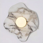 Бра с основанием волнистой формы Shaw Marble Lighting варинант исполнения - 1 | Loft Concept в Барнауле