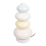 Настольная лампа из стеклянных сфер в пастельных тонах Высота 40 см Pastel Lunaria варинант исполнения - 2 | Loft Concept в Барнауле