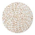 Столик с инкрустацией с перламутровым узором Jean Cream варинант исполнения - 2 | Loft Concept в Барнауле