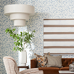 Люстра круглая трехъярусная с тканевыми абажурами Light Soft Glow варинант исполнения - 4 | Loft Concept в Барнауле