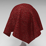 Мебельная ткань Шенилл бордовый цвет 138 см T4-23 варинант исполнения - 2 | Loft Concept в Барнауле