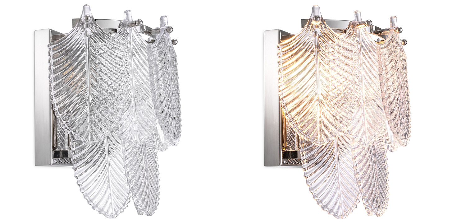 Бра Eichholtz Wall Lamp Verbier clear Бра Eichholtz Wall Lamp Verbier clear - Loft-Concept в Барнауле