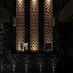 Гипсовая 3D панель с принтографией PM-43 варинант исполнения - 1 | Loft Concept в Барнауле