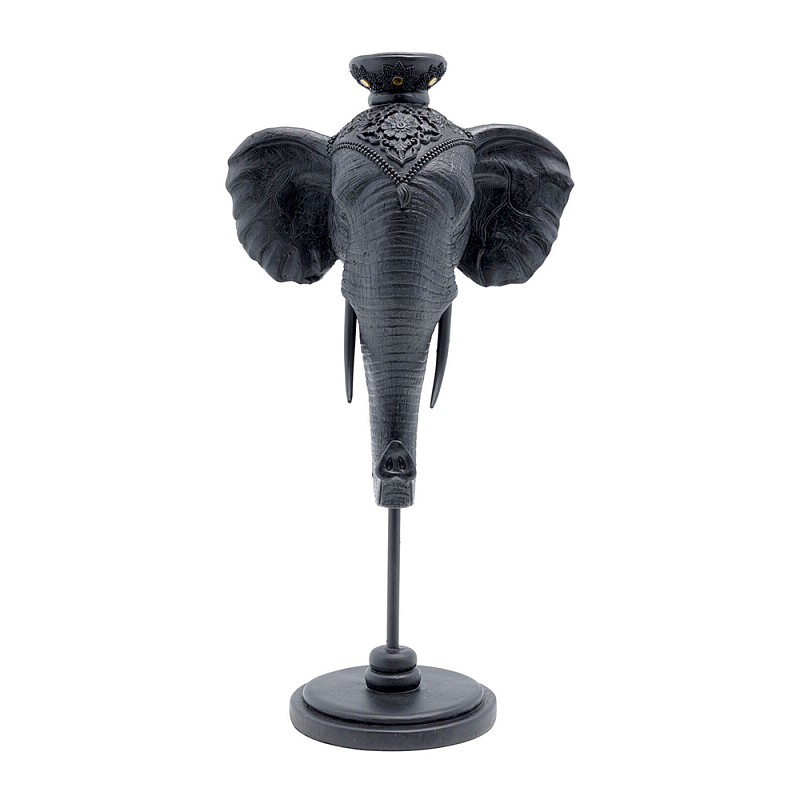 Подсвечник черный Elephant