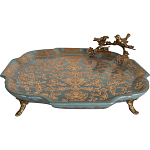 Блюдо фарфоровое Птичий взгляд Lolo варинант исполнения - 2 | Loft Concept в Барнауле